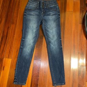 Blue Spice jeans size 7 high rise junior’s stretch blue women’s